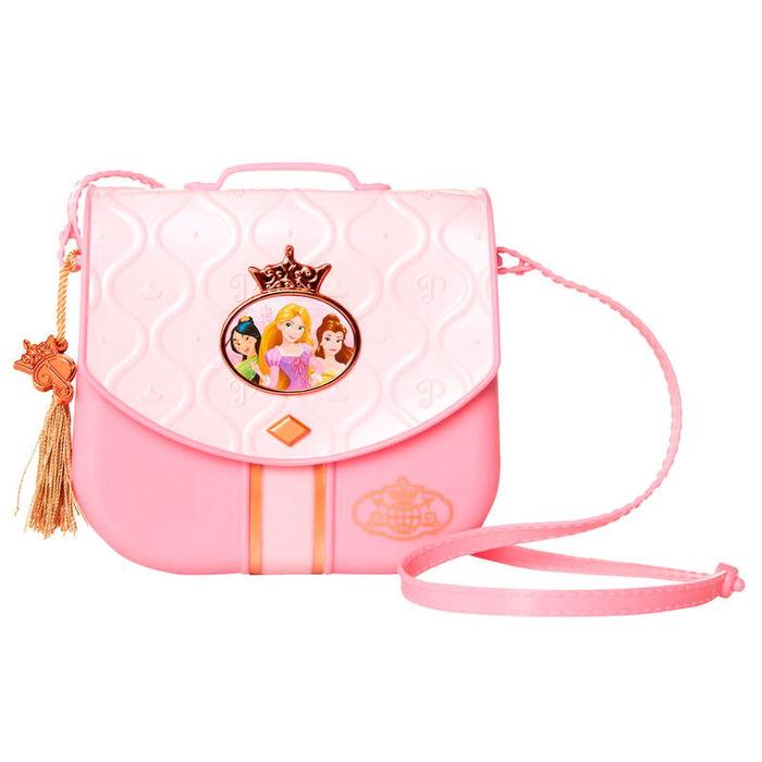 JAKKS PACIFIC Bolso Viaje Princesas Disney con Bolso, Llaves y Dinero de Juguete JAKKS PACIFIC Bolso Viaje Princesas Disney con Bolso, Llaves y Dinero de Juguete