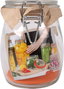 La Mediterranea Tarro Hermético Vidrio Clip 750 ml (12 Unidades)