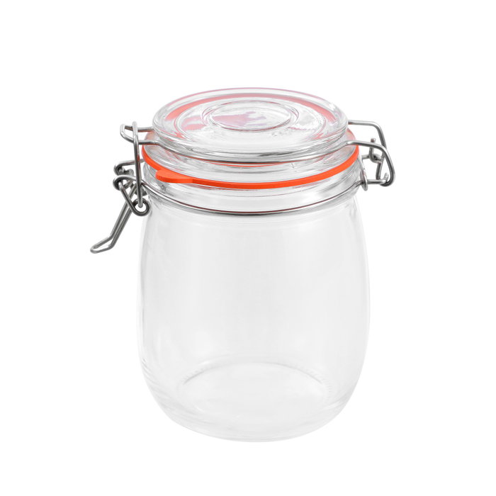 La Mediterranea Tarro Hermético Vidrio Clip 750 ml (12 Unidades) La Mediterranea Tarro Hermético Vidrio Clip 750 ml (12 Unidades)