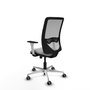 PIQUERAS Y CRESPO Silla de oficina Zulema con mecanismo Sincro/Traslack Gris
