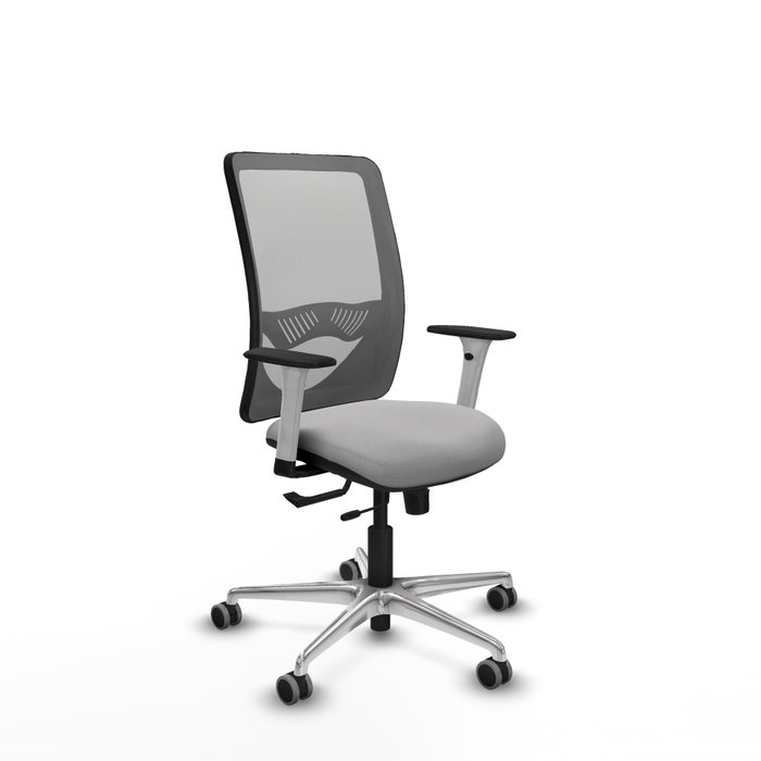 PIQUERAS Y CRESPO Silla de oficina Zulema con mecanismo Sincro/Traslack Gris PIQUERAS Y CRESPO Silla de oficina Zulema con mecanismo Sincro/Traslack Gris