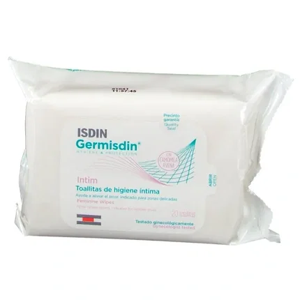 ISDIN Germisdin Intim Toallitas de Higiene Íntima 20 uds ISDIN Germisdin Intim Toallitas de Higiene Íntima 20 uds
