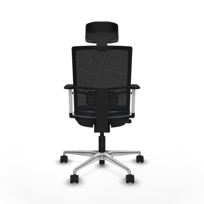 PIQUERAS Y CRESPO Silla de oficina Yunquera Gris y Negro PIQUERAS Y CRESPO Silla de oficina Yunquera Gris y Negro