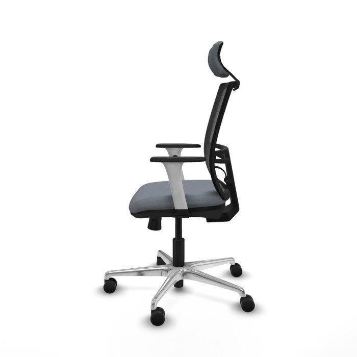 PIQUERAS Y CRESPO Silla de oficina Yunquera Gris y Negro PIQUERAS Y CRESPO Silla de oficina Yunquera Gris y Negro