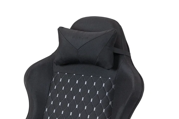 Mars Gaming MGC-X Silla Gaming Ergonómica Negra con Reposapiés, Inclinación 90-135°, Reposabrazos Ajustables, Soporte Lumbar y Cervical, 120kg Máx, 5 Ruedas