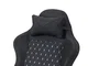 Mars Gaming MGC-X Silla Gaming Ergonómica Negra con Reposapiés, Inclinación 90-135°, Reposabrazos Ajustables, Soporte Lumbar y Cervical, 120kg Máx, 5 Ruedas