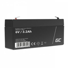 Green Cell Batería AGM14 6V 3,2 Ah