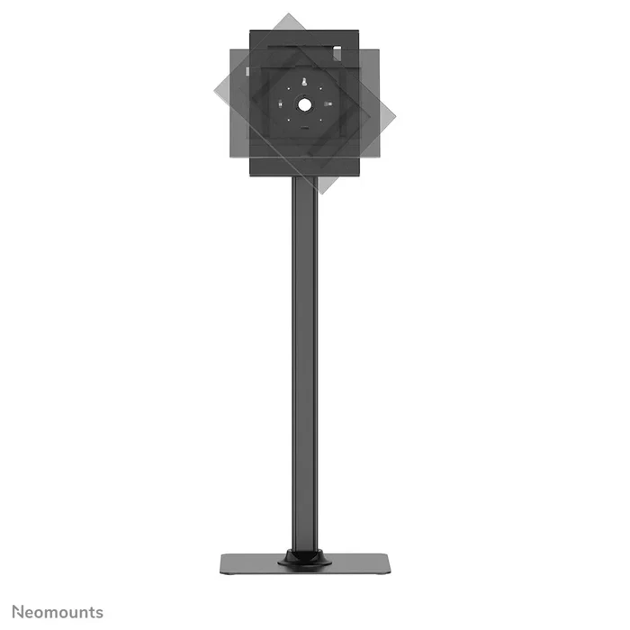 Neomounts Soporte de Suelo para Tablet con Inclinación, 3kg, 75x75, Negro