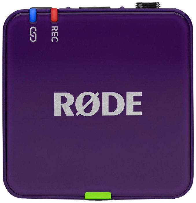 RØDE Wireless GO (Gen 3) Lila, Sistema de Micrófono Inalámbrico de 2 Canales, 260 m de Alcance