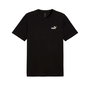 Camiseta de Manga Corta Hombre Puma Essentials 2 Negro 12 Años