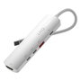 Linq Hub USB-C 5 Puertos Pro 140W Gris con USB 3.2, HDMI y PD