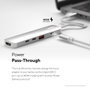 Linq Hub USB-C 5 Puertos Pro 140W Gris con USB 3.2, HDMI y PD