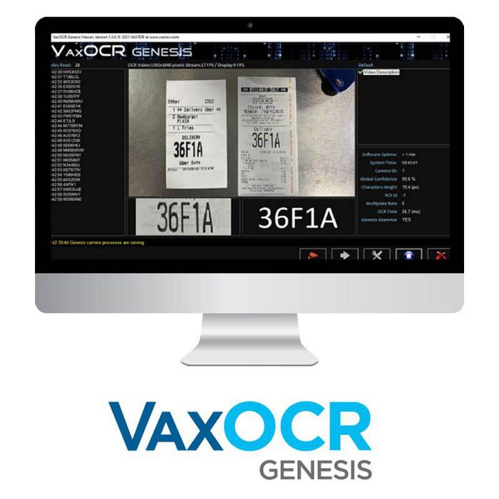 Ernitec OCR on camera license from Vaxtor Ernitec OCR on camera license from Vaxtor