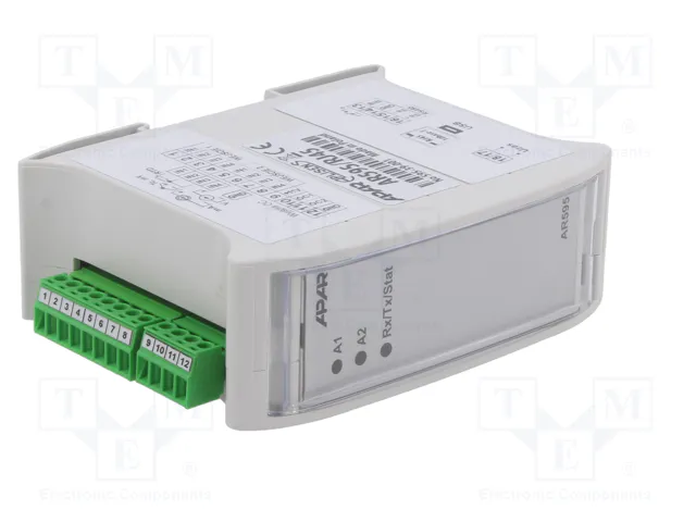 APAR Transductor de señales analógicas AR595/RJ45 para raíl DIN APAR Transductor de señales analógicas AR595/RJ45 para raíl DIN