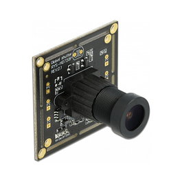 DeLOCK Módulo de cámara USB 2.0 con obturador global 0,92 MP Negro