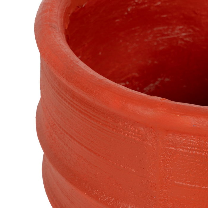 Macetero Terracota Resina Decoración 49,30 X 49,30 X 51 cm