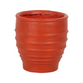 Ixia Macetero Decoración Terracota Resina de Magnesio
