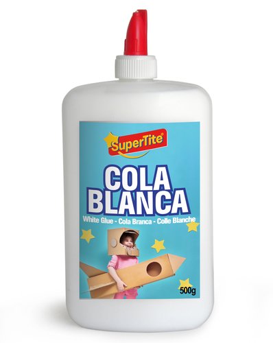 Supertite Cola blanca escolar 500 g