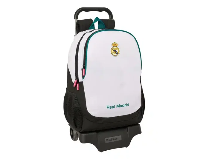 Safta Mochila Mod. 665 con Carro 905 Real Madrid 1ª Equipación 26/27 Safta Mochila Mod. 665 con Carro 905 Real Madrid 1ª Equipación 26/27