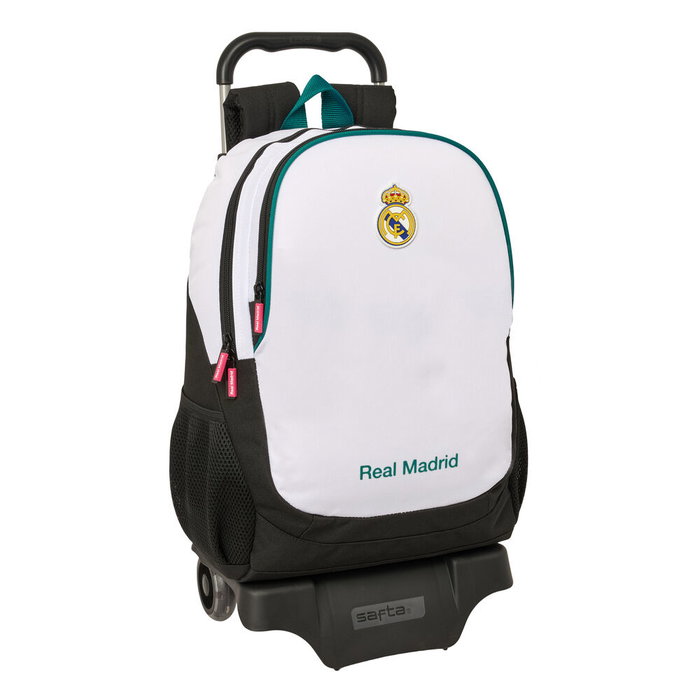 Safta Mochila Mod. 665 con Carro 905 Real Madrid 1ª Equipación 26/27 Safta Mochila Mod. 665 con Carro 905 Real Madrid 1ª Equipación 26/27