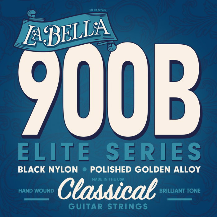 Juego de Cuerdas La Bella para Guitarra Clásica 900 B Elite Golden Juego de Cuerdas La Bella para Guitarra Clásica 900 B Elite Golden