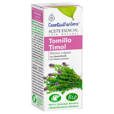 ESENTIAL AROMS Aceite Esencial de Tomillo Timol 10 ml ESENTIAL AROMS Aceite Esencial de Tomillo Timol 10 ml