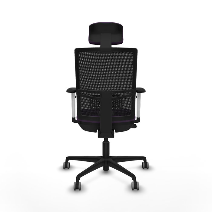 PIQUERAS Y CRESPO Silla de oficina Yunquera con mecanismo Sincro/Traslack Morado y Negro PIQUERAS Y CRESPO Silla de oficina Yunquera con mecanismo Sincro/Traslack Morado y Negro