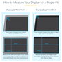 Startech Filtro de privacidad dorado para monitor de 27 pulgadas 16:9, filtro de confidencialidad de pantalla 2 sentidos extraíble