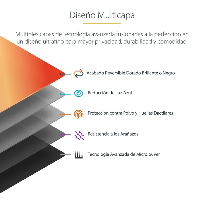 StarTech Filtro de Privacidad Dorado para Monitor de 27 pulgadas 16:9