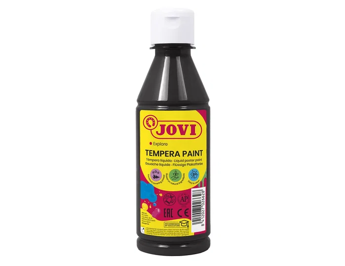 Jovi Témpera Líquida Negro 250 ml