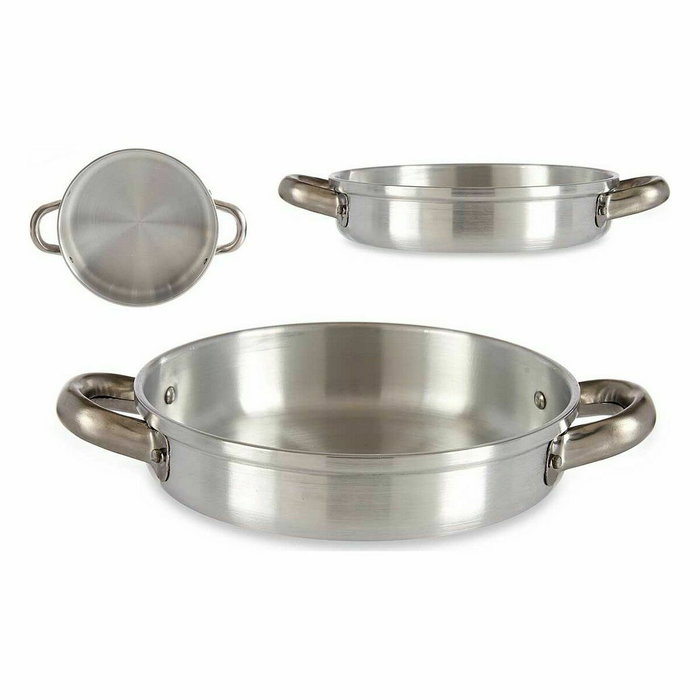 Sartén Kinvara Plateado Aluminio (12 Unidades)