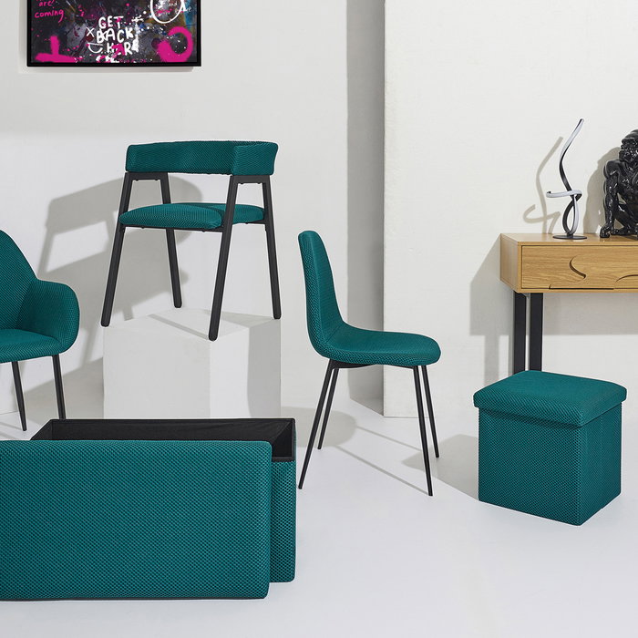 Home Deco Factory Silla Atom Azul Home Deco Factory Silla Atom Azul