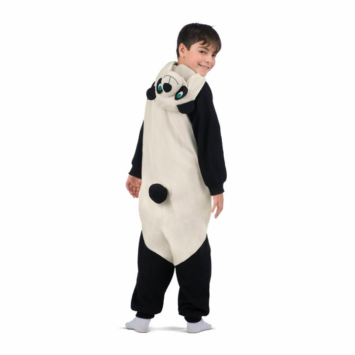 My Other Me Disfraz Infantil Oso Panda Kigurumi con capucha y cola, Blanco My Other Me Disfraz Infantil Oso Panda Kigurumi con capucha y cola, Blanco