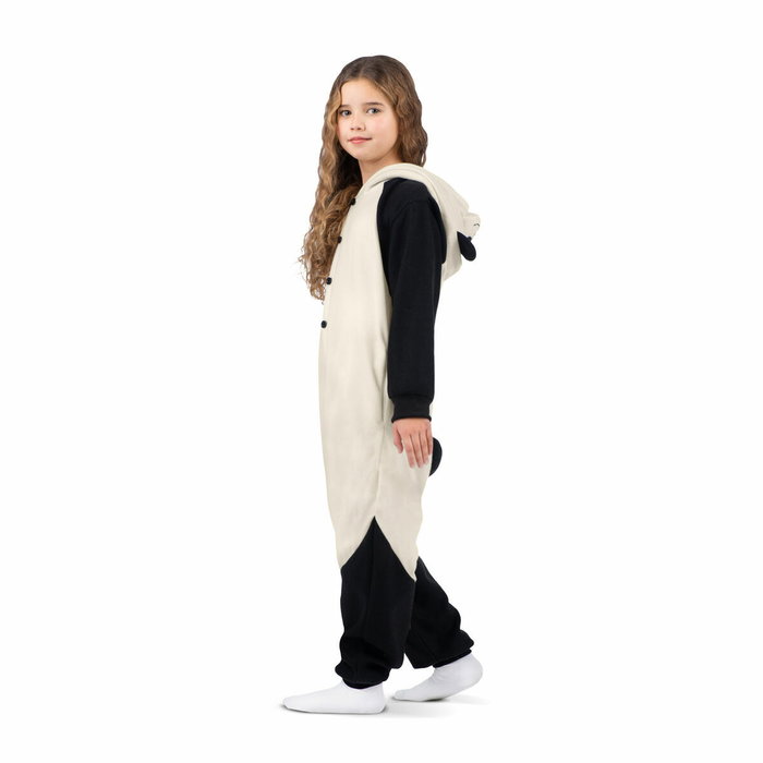 My Other Me Disfraz Infantil Oso Panda Kigurumi con capucha y cola, Blanco My Other Me Disfraz Infantil Oso Panda Kigurumi con capucha y cola, Blanco