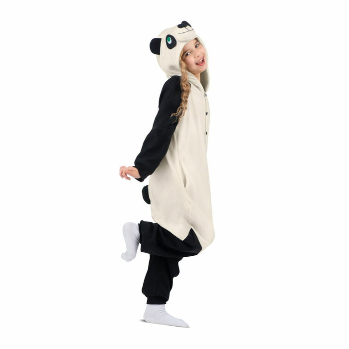My Other Me Disfraz Infantil Oso Panda Kigurumi con capucha y cola, Blanco My Other Me Disfraz Infantil Oso Panda Kigurumi con capucha y cola, Blanco