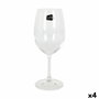 Set de copas de vino Crystalex Lara Cristal 350 ml Vino 6 Piezas (6 Unidades) (4 Unidades)