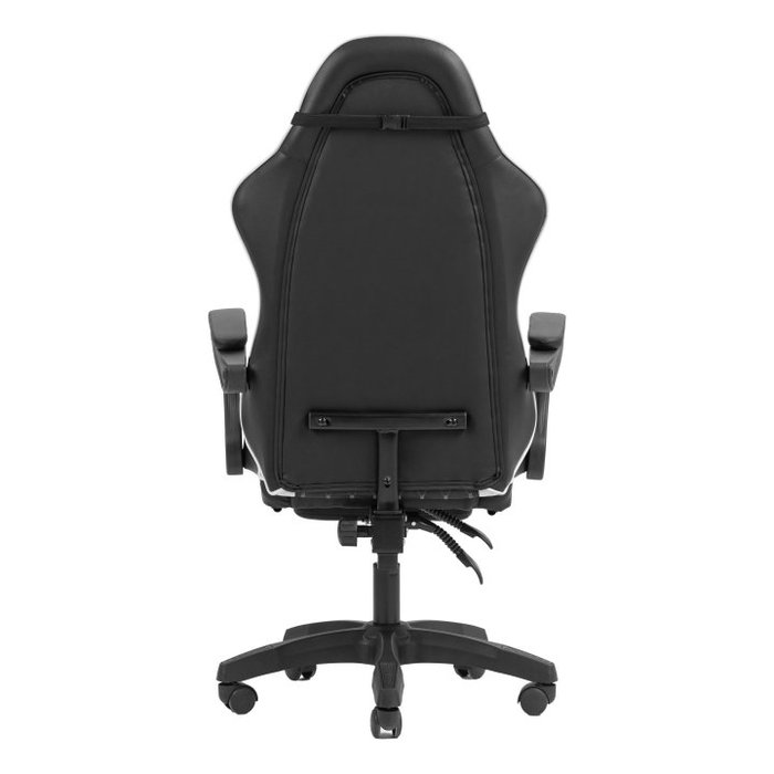 Mars Gaming MGCXBBL Silla Gamer Reclinable Negra y Blanca con Reposabrazos Ajustable y Reposapiés