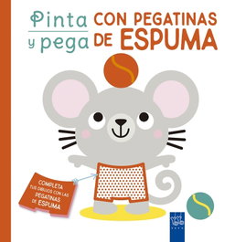 YOYO Pinta y pega con pegatinas de espuma, Rojo