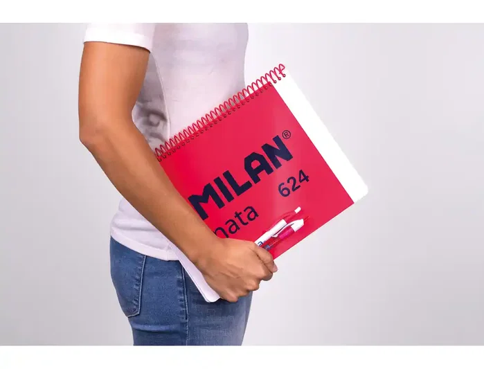 Milan Cuaderno Espiral A4 Nata 624 Since 1918 Azul 80 Hojas