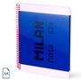 Milan Cuaderno Espiral A4 Nata 624 Since 1918 Azul 80 Hojas