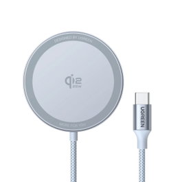 Ugreen MagFlow Cargador inalámbrico para Smartphone, Gris