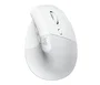 Logitech Lift for Business Ratón Vertical Ergonómico Off-White