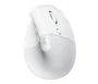 Logitech Lift for Business Ratón Vertical Ergonómico Blanco Hueso
