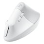Logitech Lift for Business Ratón Vertical Ergonómico Blanco Hueso