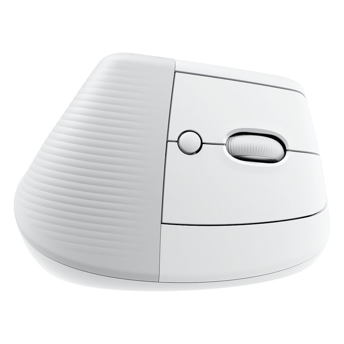 Logitech Lift for Business Ratón Vertical Ergonómico Blanco Hueso