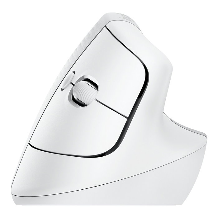 Logitech Lift for Business Ratón Vertical Ergonómico Blanco Hueso