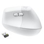 Logitech Lift for Business Ratón Vertical Ergonómico Blanco Hueso