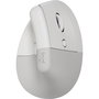Logitech Lift for Business Ratón Vertical Ergonómico Off-White