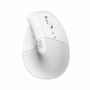 Logitech Lift for Business Ratón Vertical Ergonómico Blanco Hueso