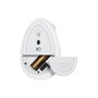 Logitech Lift for Business Ratón Vertical Ergonómico Blanco Hueso